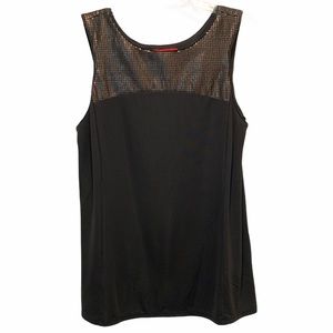Narciso Rodriguez Sleeveless Black Blouse